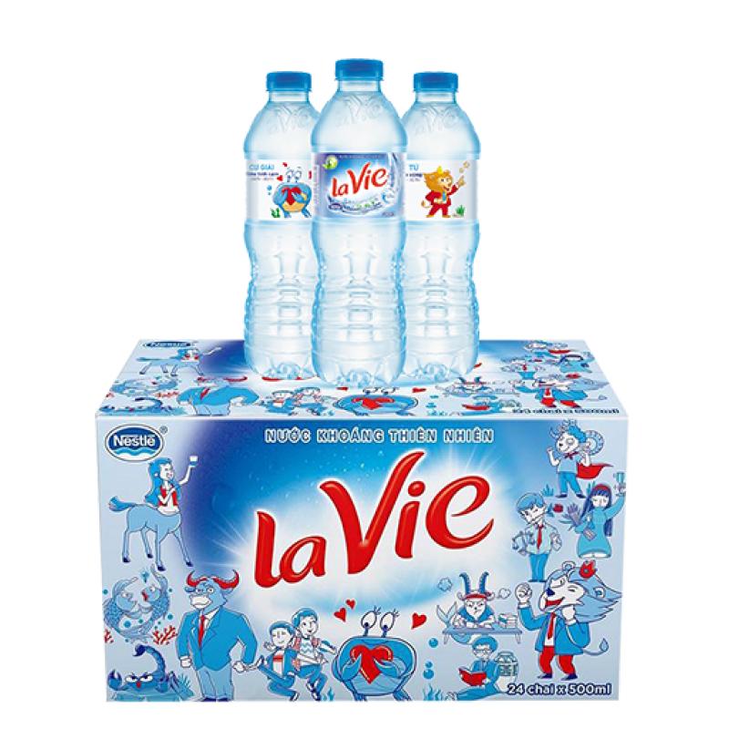 PHÂN PHỐI THÙNG LA VIE 500ML 